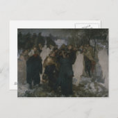 Toespraak voor de strijd tegen Leuthen, 1858 Briefkaart (Voorkant / Achterkant)