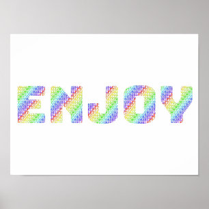 Toestaan om te spelen: Sta jezelf toe om Rainbo te Poster