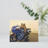 Toestand motorfiets briefkaart (Staand voorkant)