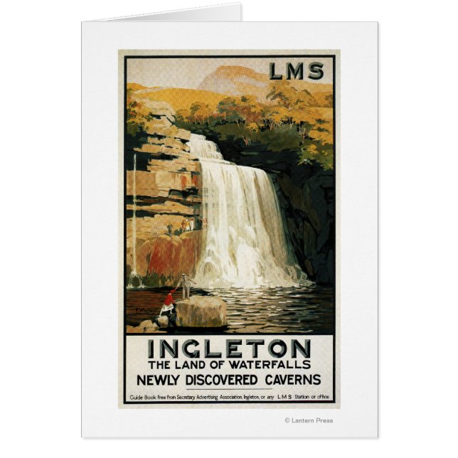 Toestand op het Poster van de waterval (Voorkant)