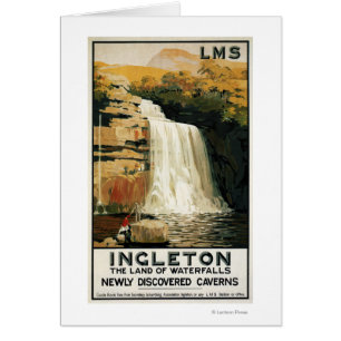 Toestand op Poster waterval