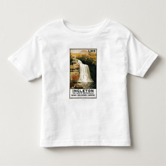 Toestand op Poster waterval Kinder Shirts (Voorkant)