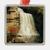 Toestand op Poster waterval Metalen Ornament (Voorkant)