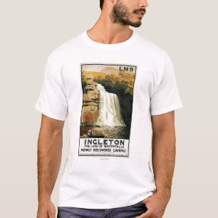 Toestand op Poster waterval T-shirt