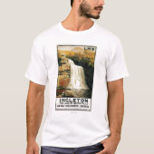 Toestand op Poster waterval T-shirt (Voorkant)