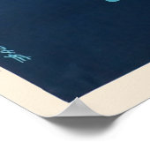 Toestand op Sicilië, reisaffiche Poster (Hoek)