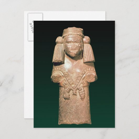 Toestand van het Coatlicue, oude aarde en moeder Briefkaart (Voorkant / Achterkant)