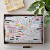 Toestapel voor schoonheidsonderzoek tissuepapier (Geschenk)