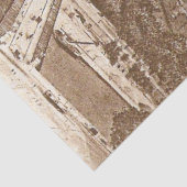 Toestekomstdocument van de lente in Parijs Tissuepapier (Detail)