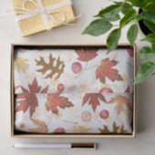 Toestel- en bladpapier uit de herfst tissuepapier (Geschenk)