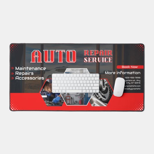 Toestel omhoog & personaliseer: Douanefotocollage  Bureaumat (Keyboard & Muis)