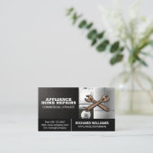 Toestel | Reparatie | Logo van Wrenches Visitekaartje (Staand voorkant)