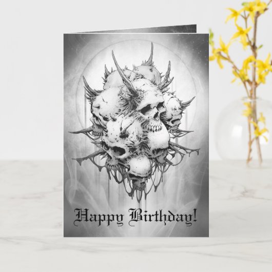 Toestel van de doodstraf kaart (Gele Bloem)