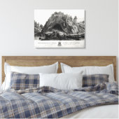 Toestel van de Maagd Mary Canvas Afdruk (Insitu (Slaapkamer))