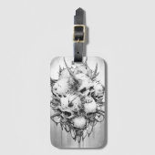 Toestel van overlijden bagagelabel (Voorkant (verticaal))