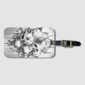 Toestel van overlijden bagagelabel (Voorkant (horizontaal))