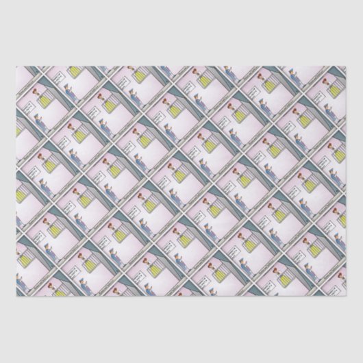 Toestel van Romeo en Juliet-2.0 Tissuepapier (Voorkant)