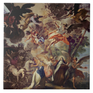 Toestel van Sint-Jozef tot St. Theresa Tegeltje