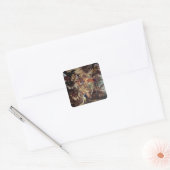 Toestel van Sint-Jozef tot St. Theresa Vierkante Sticker (Envelop)