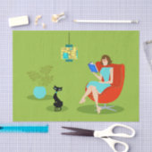 Toestel voor relezing van damesweefsel tissuepapier (Craft)