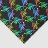 Toestel voor Spinosaurus Dinosaur Tissuepapier (Detail)