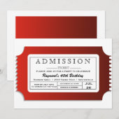 Toestel voor toelating aan partij kaart (Voorkant / Achterkant)