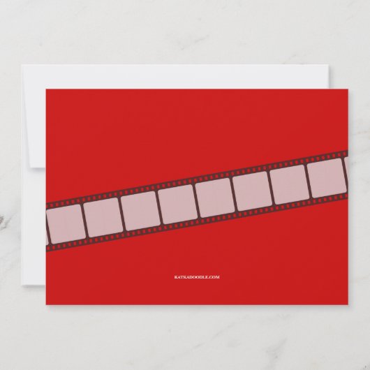 Toestel voor toelating filmpartij kaart (Achterkant)