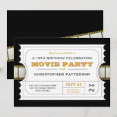 Toestel voor toelating filmpartij kaart (Voorkant / Achterkant)