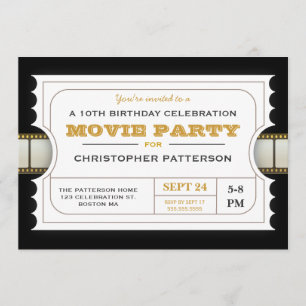 Toestel voor toelating filmpartij kaart