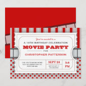 Toestel voor toelating filmpartij | Rood Kaart (Voorkant / Achterkant)