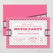 Toestel voor toelating filmpartij | Roze Kaart (Voorkant / Achterkant)