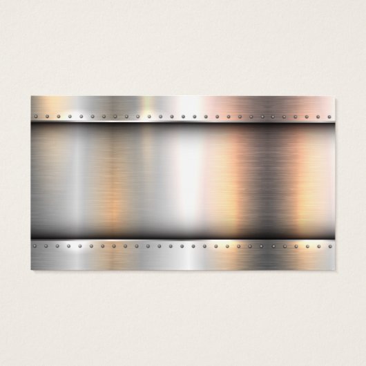 Toestellen | Hardwarehulpmiddelen | Metalen rivett Visitekaartje (Achterkant)