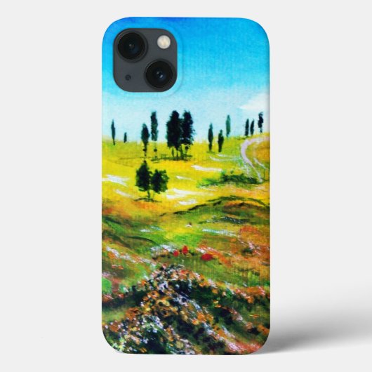 TOESTELLEN VAN LANDSCHAP MET POPPEN Case-Mate iPhone CASE (Achterkant)