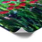 TOESTELLEN VAN LANDSCHAP MET POPPEN POSTER (Hoek)