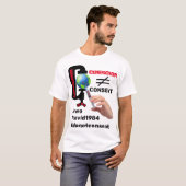 Toestemming geen dwang (licht) T-shirt (Voorkant volledig)
