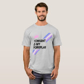 Toestemming is mijn Shirt van de Sprekbelemmering  (Voorkant volledig)