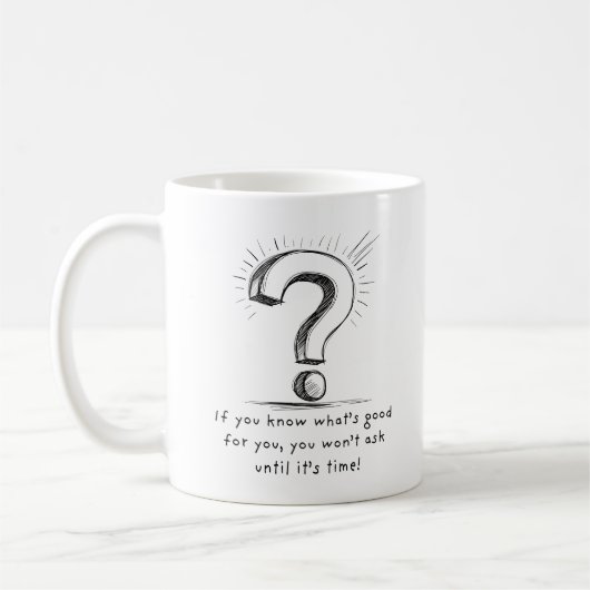 Toestemming om te spreken koffiemok (Links)