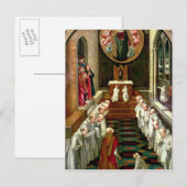 Toestemming van de maagd tot de Gemeenschap Briefkaart (Voorkant / Achterkant)