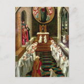 Toestemming van de maagd tot de Gemeenschap Briefkaart (Voorkant)