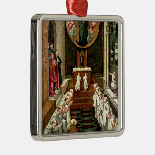 Toestemming van de maagd tot de Gemeenschap Metalen Ornament (Rechts)