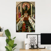 Toestemming van de maagd tot de Gemeenschap Poster (Thuiskantoor)