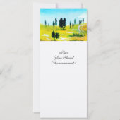 TOESTEMMING VAN HET LANDSCHAP MET POPPEN, wit Kaart (Achterkant)