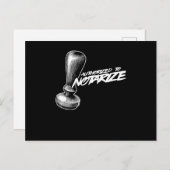 Toestemming voor het notariseren van de notariswet briefkaart (Voorkant / Achterkant)