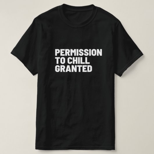 Toestemming voor Mannen t-shirt (Design voorkant)