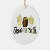 toestemming voor oregon trail keramisch ornament (Rechts)