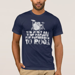 Toestemming voor Rock T-Shirt