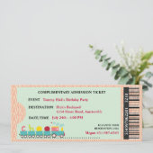 Toestemming voor uitnodiging van de partij (Staand voorkant)