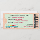 Toestemming voor uitnodiging van de partij (Voorkant)