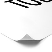 Toetally Guy Funny Big Toe Pun Poster (Hoek)