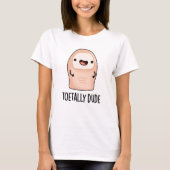 Toetally Guy Funny Big Toe Pun T-shirt (Voorkant)